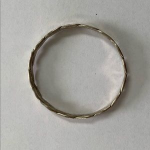TAXCO Mexico 925 Silver Signed Bangle Bracelet